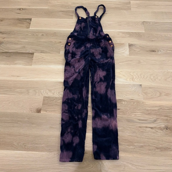 Anthropologie pilcro corduroy overalls size 26 regular - Picture 3 of 7